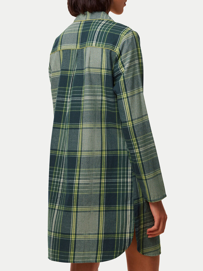 Triumph Triumph Нічна сорочка Boyfriend NDW X Checks 10216520 Зелений