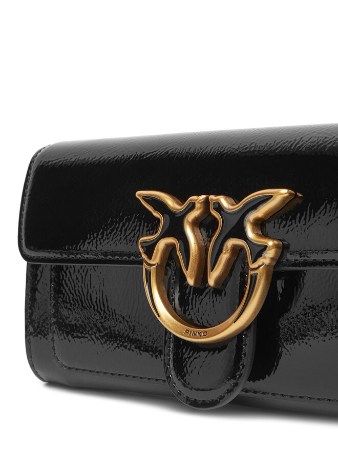 PINKO Torbica PINKO Love One Wallet C AI 23-24 PCPL 100062 A10I Črna