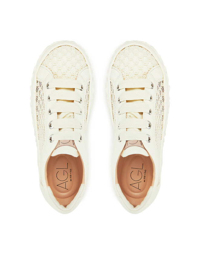 AGL Sneakers AGL Magma Mesh D776007PGKA231C253 Weiß