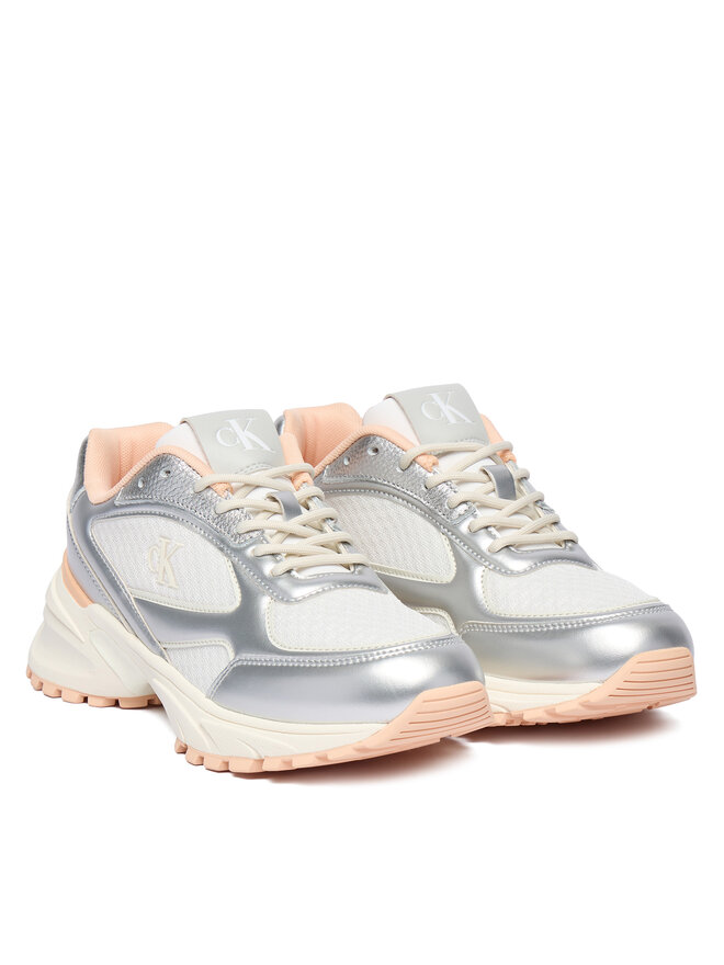 Calvin Klein Sneakers Calvin Klein Hike Runner Lace Up Mesh Mix Met YW0YW02063 Bunt
