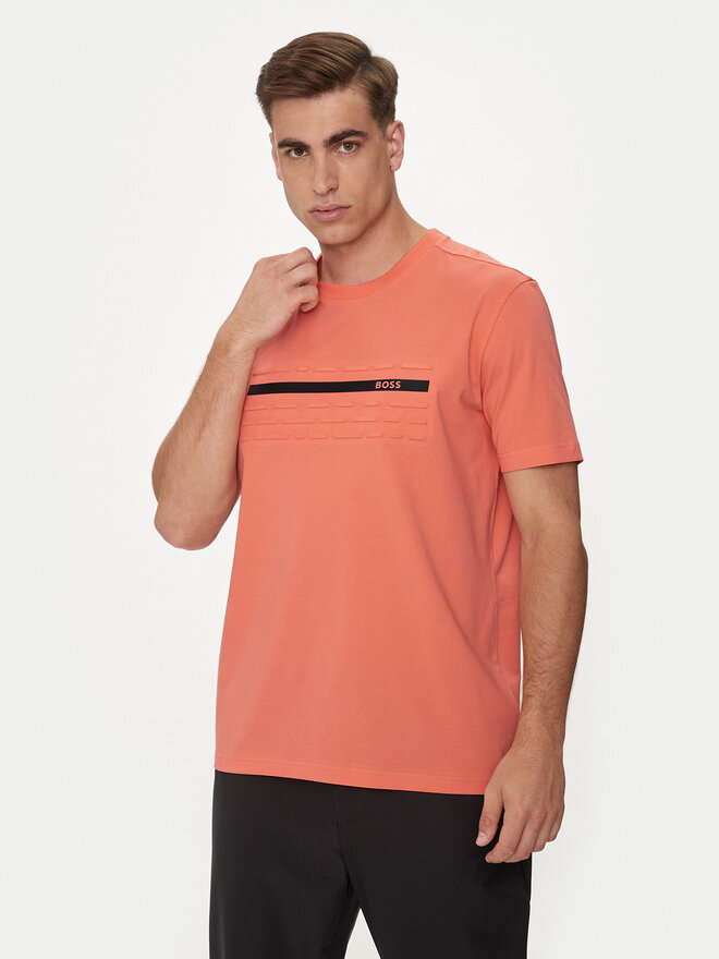 BOSS BOSS Camiseta Tee 4 50513010 Naranja Regular Fit