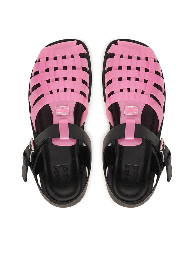 Tommy Jeans Sandalen Tommy Jeans Tjw Jelly Fisherman Sandal EN0EN02949 Rosa