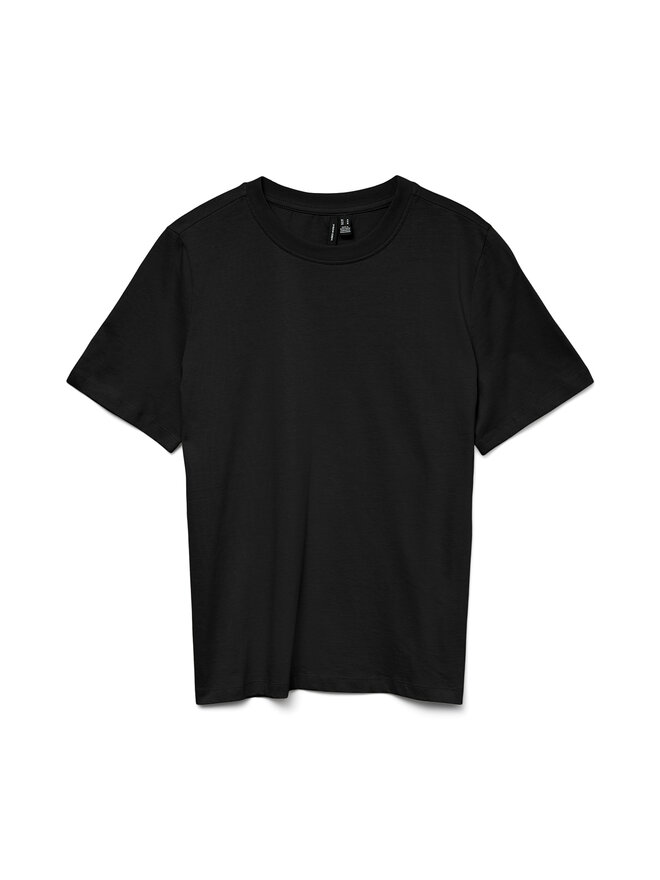 Vero Moda Vero Moda Футболка Paulina 10316991 Чорний Regular Fit