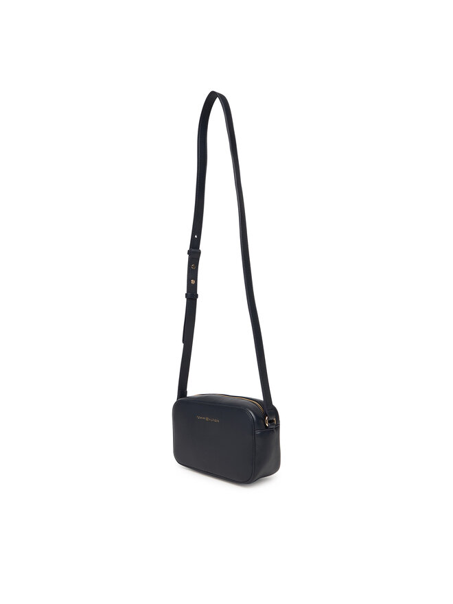 Tommy Hilfiger Handtasche Tommy Hilfiger Th Logo Camera Bag AW0AW18115 Dunkelblau