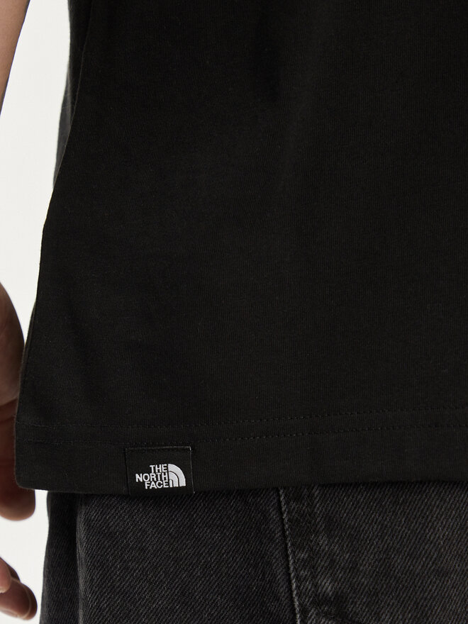 The North Face The North Face Marškinėliai Simple Dome NF0A87NG Juoda Regular Fit
