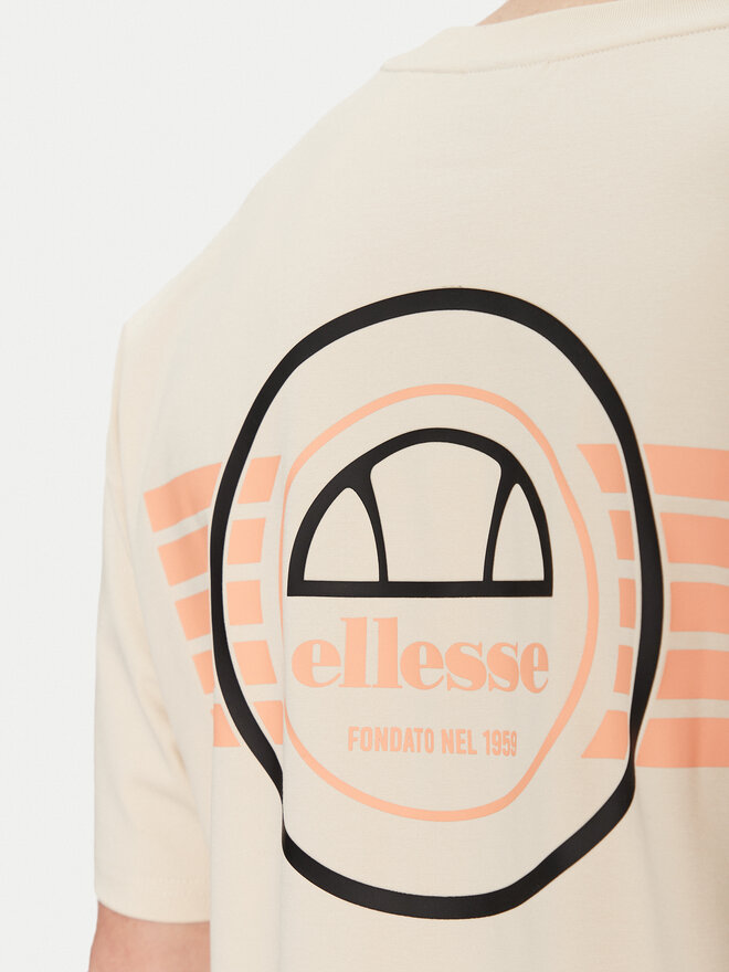 Ellesse Ellesse Camiseta Duomo SHZ21889 Beis Relaxed Fit