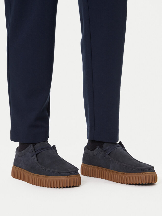 Clarks Mokassins Clarks Torhill Lo 26179708 Dunkelblau