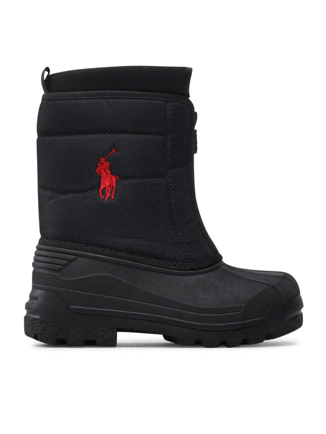 Red and black polo boots discount