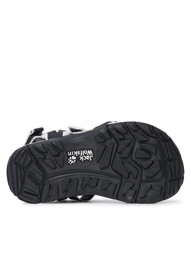 Jack Wolfskin Sandalen Jack Wolfskin Seven Seas 3 K 4040061 Schwarz