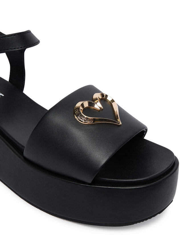 LOVE MOSCHINO Sandalen LOVE MOSCHINO JA16127I0OIA0000 Schwarz