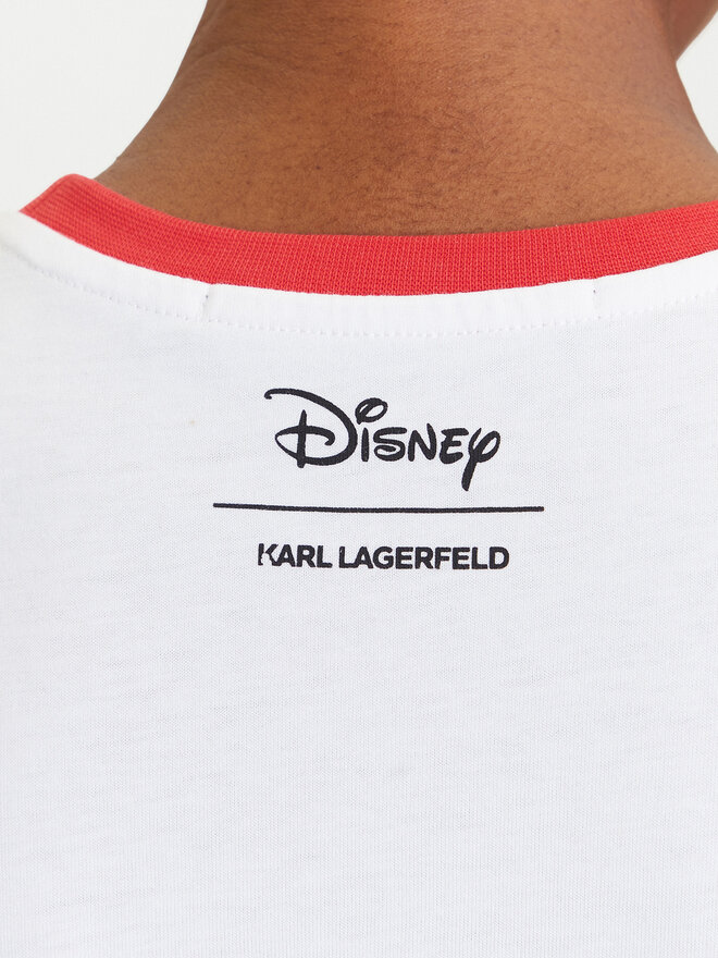 KARL LAGERFELD KARL LAGERFELD Camiseta A3W17089 Blanco Regular Fit