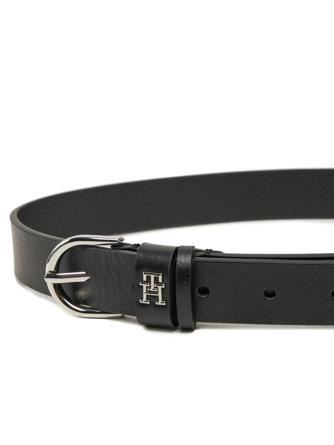 Tommy Hilfiger Pasek Damski Tommy Hilfiger Essential Effortless 2.5 Sv AW0AW17279 Czarny