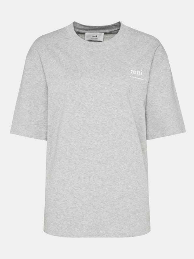 AMI PARIS AMI PARIS Camiseta UTS024.726 0951 Gris Regular Fit