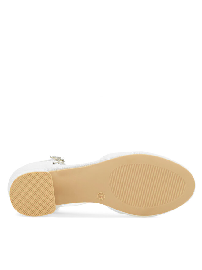 Nelli Blu Zapatos hasta el tobillo Nelli Blu CM230522-7 Blanco