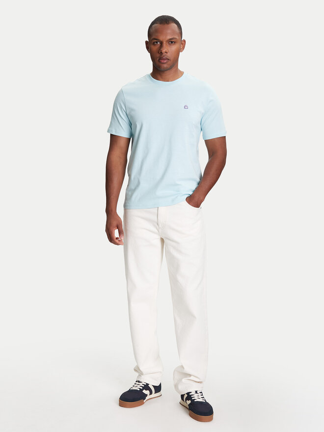 United Colors Of Benetton United Colors Of Benetton T-Shirt 3MI5J1AF7 Γαλάζιο Regular Fit