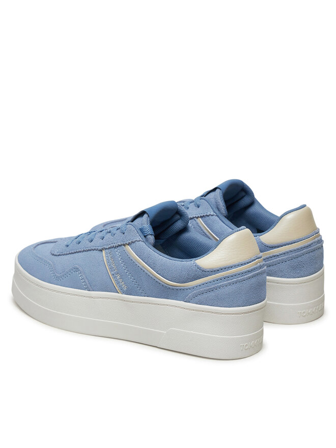 Tommy Jeans Сникърси Tommy Jeans The Greenwich Flatform Elevated EN0EN02676 Сив