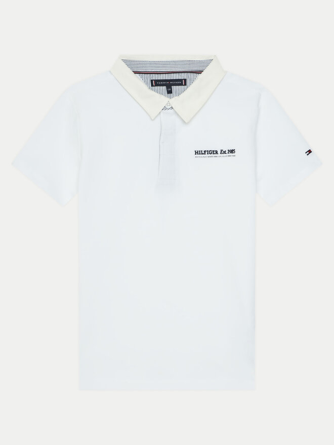 Tommy Hilfiger Tommy Hilfiger Pólóing KB0KB09332 Fehér Regular Fit