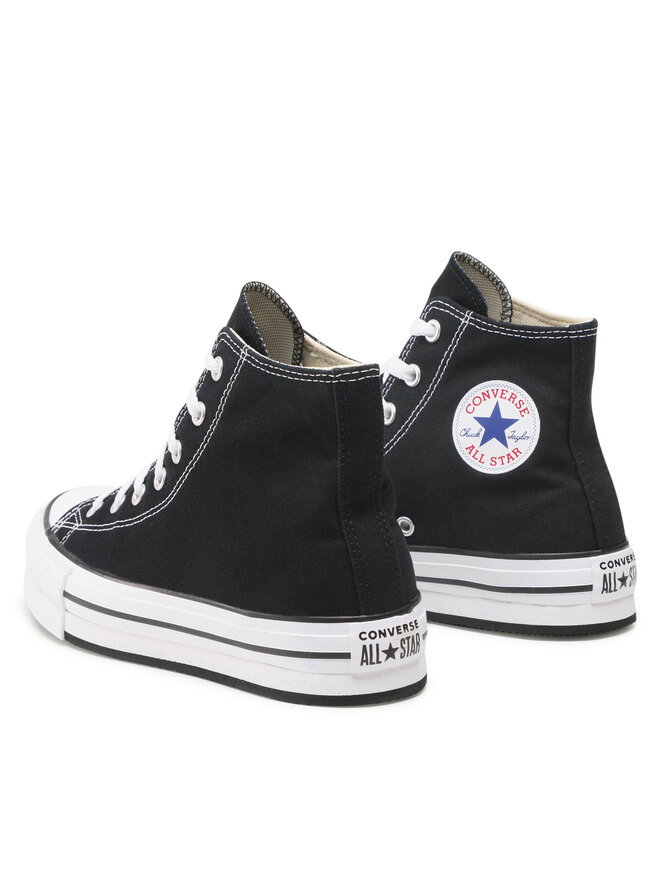 Converse Scarpe da ginnastica Converse Chuck Taylor All Star Eva Lift Hi 272855C Nero