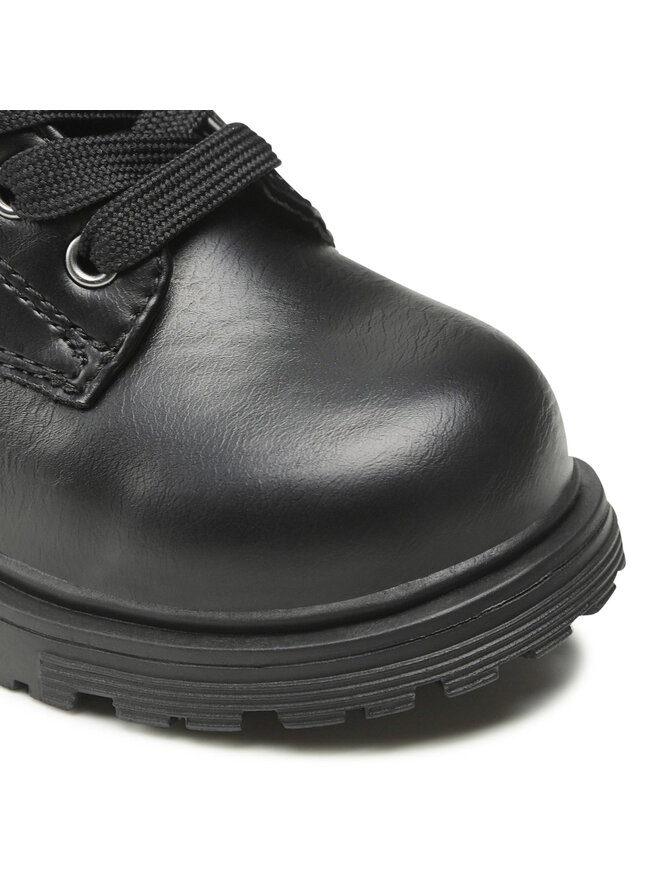 Tommy Hilfiger Туристически oбувки Tommy Hilfiger Lace-Up Bootie T1A5-32370-1355 S Черен