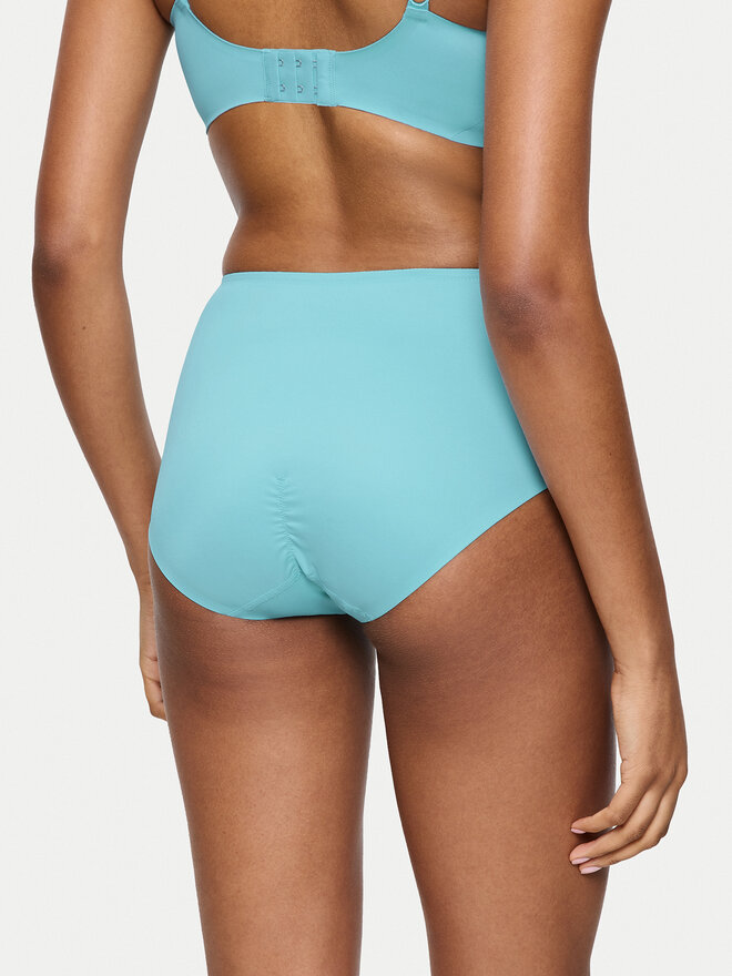 Triumph Triumph Klasične spodnje hlačke z visokim pasom True Shape Sensation 10218231 Modra