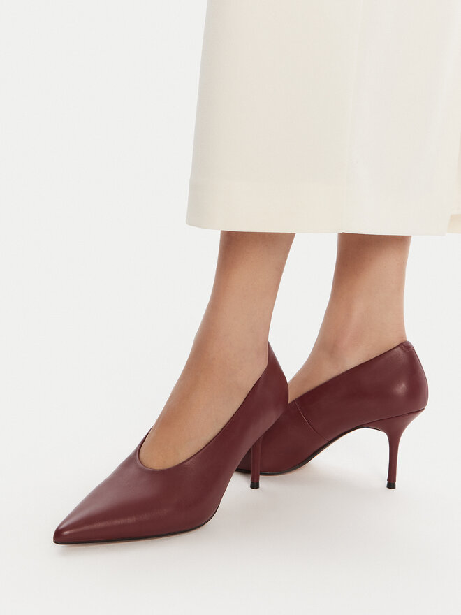 GINO ROSSI High Heels Gino Rossi CLEO-1527-1-TB Dunkelrot