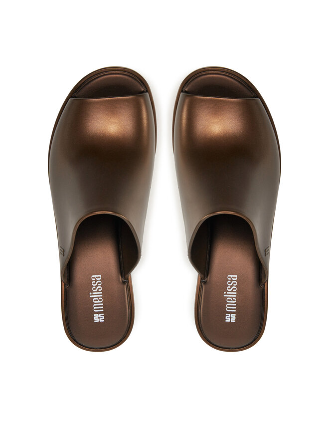 Melissa Klapki Melissa Melissa Mule Hype Metallic Ad 36497 Brązowy