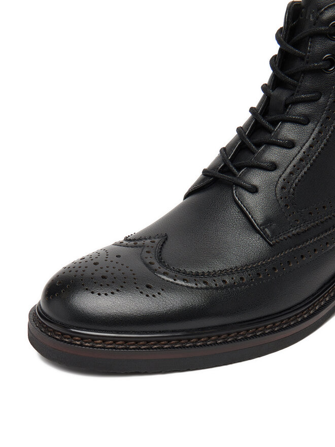 GINO ROSSI Schnürschuhe GINO ROSSI EO-Y51-451-AB102 Schwarz