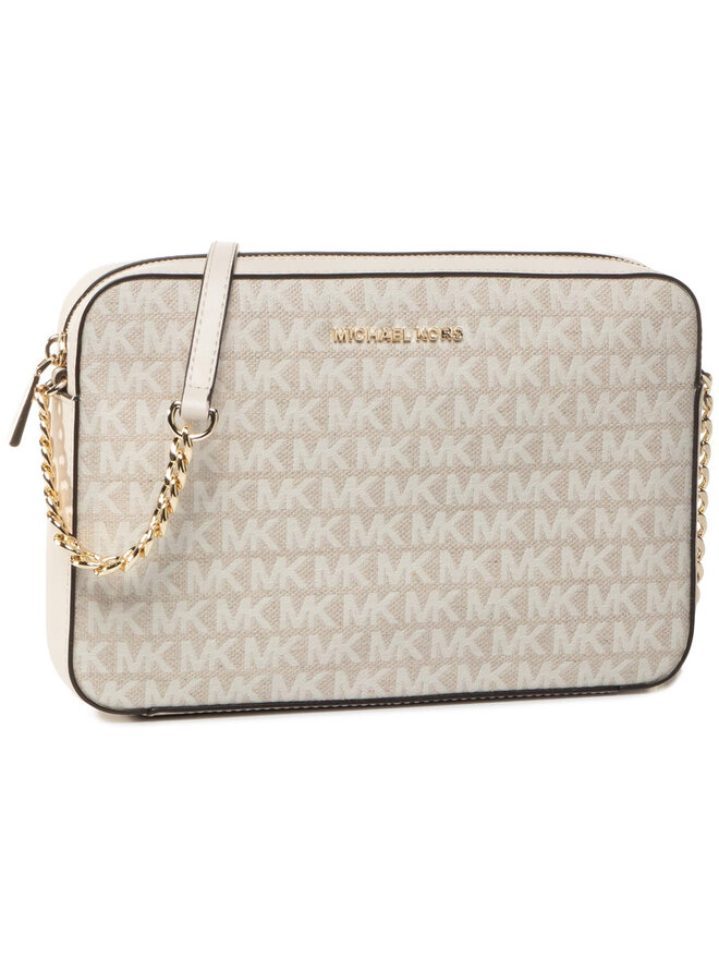 MICHAEL Michael Kors Ročna torba MICHAEL Michael Kors Jet Set 32T9LF5C7J Bež