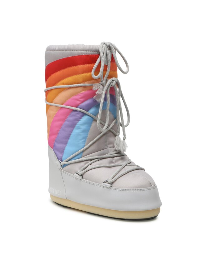 Moon Boot Schneeschuhe Moon Boot Icon Rainbow 14027700002 Grau