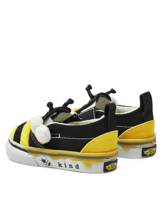 Vans Πάνινα παπούτσια Vans Slip-On V Bee VN000CMQY231 Μαύρο