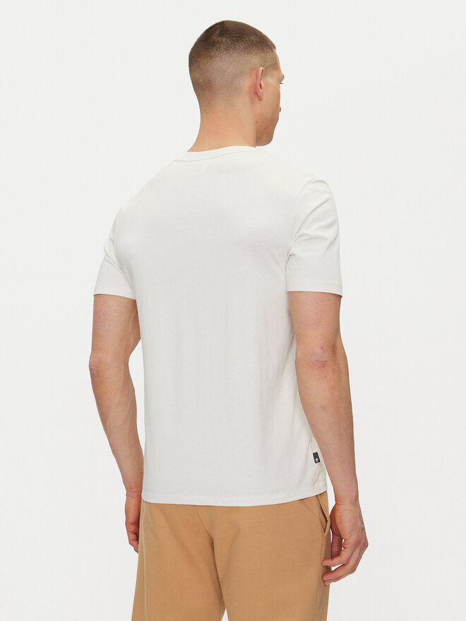 Timberland Timberland Camiseta TB0A5UPQ Écru Regular Fit