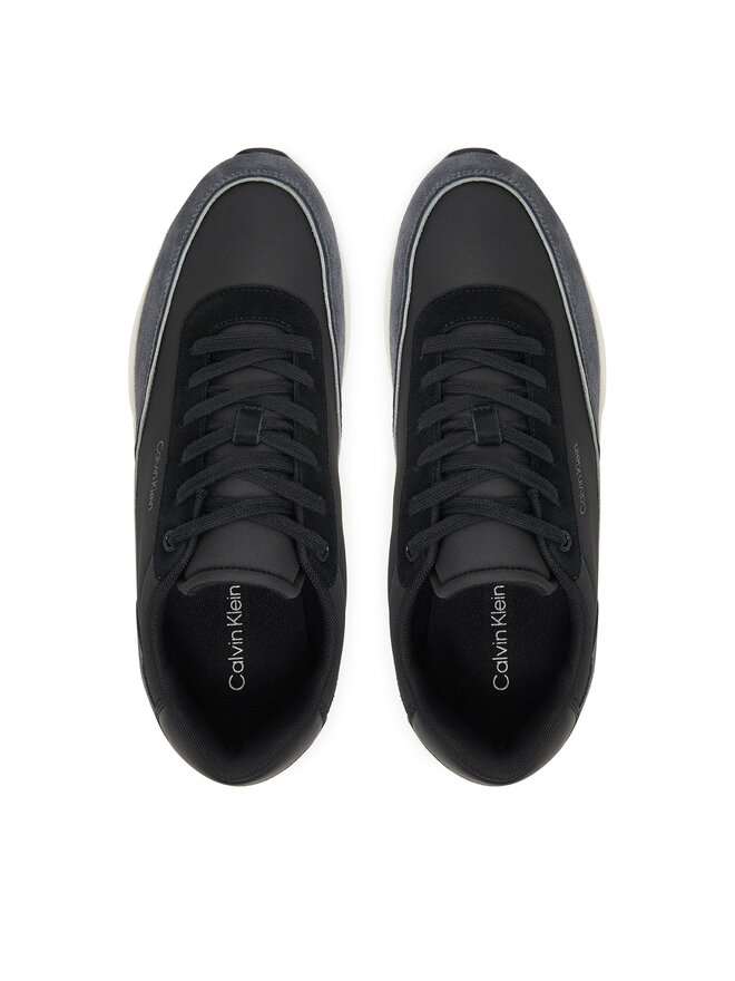 Calvin Klein Αθλητικά Calvin Klein Low Top Lace Up Repreve Mix HM0HM01714 Μαύρο