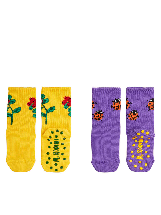 MINI RODINI 2 pares de calcetines altos para niño MINI RODINI 2526010700 De color