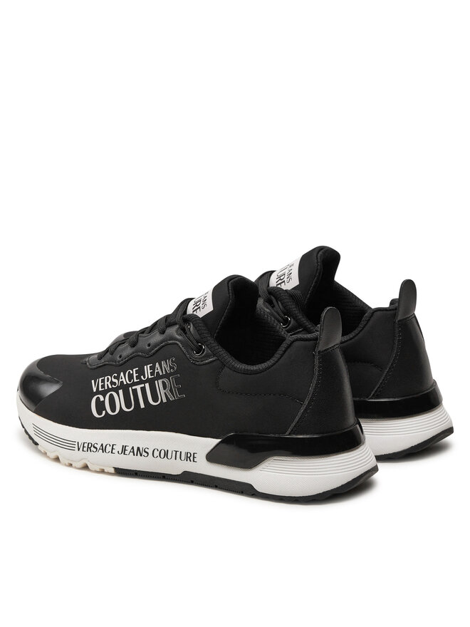 Versace Jeans Couture Sneakersy Versace Jeans Couture 77VA3SA9 ZS904 Czarny