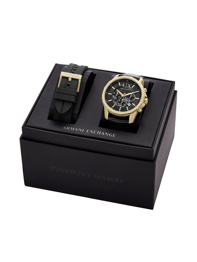Armani Exchange Hodinky Armani Exchange Horloge AX7133SET Černá