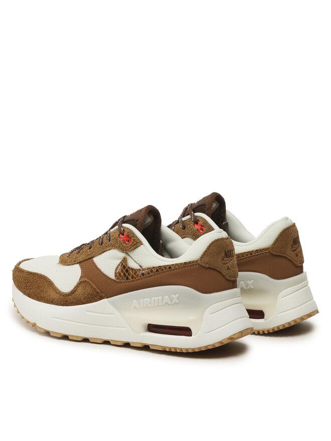 Nike Снікерcи Nike Air Max System Se DX9504 100 Коричневий