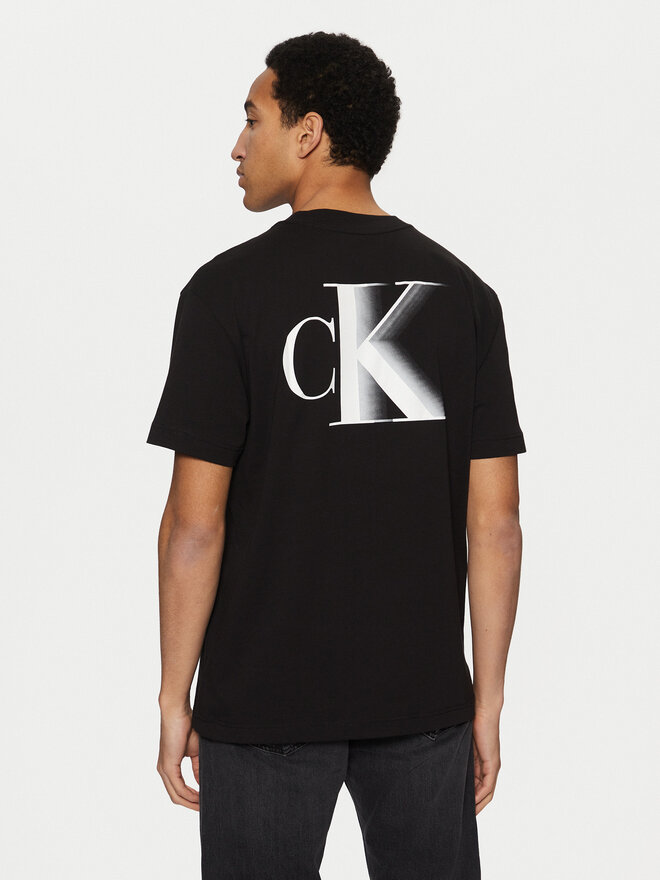 Calvin Klein Jeans Calvin Klein Jeans T-Shirt J30J327475 Μαύρο Regular Fit
