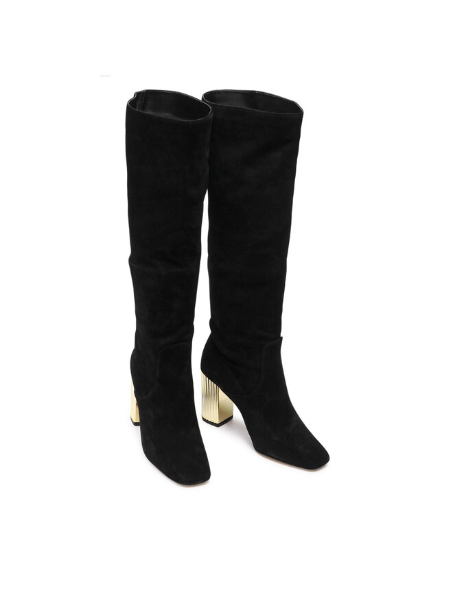 Sam Edelman Botas Altas Sylvia Para Mujer, Rojo Vino, 37 EU