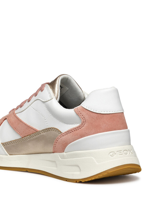 Geox Sneakersy Geox Prometya D46NQA 05422 C1Z7Q Biały