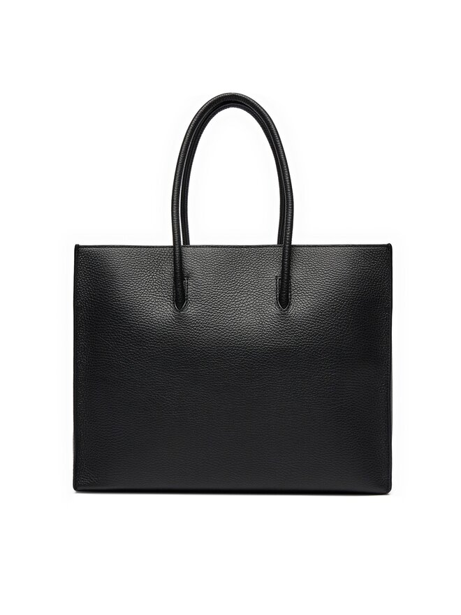 Coccinelle Handtasche Coccinelle QBB Coccinellemyrtha Maxi Log E1 QBB 18 02 01 Schwarz