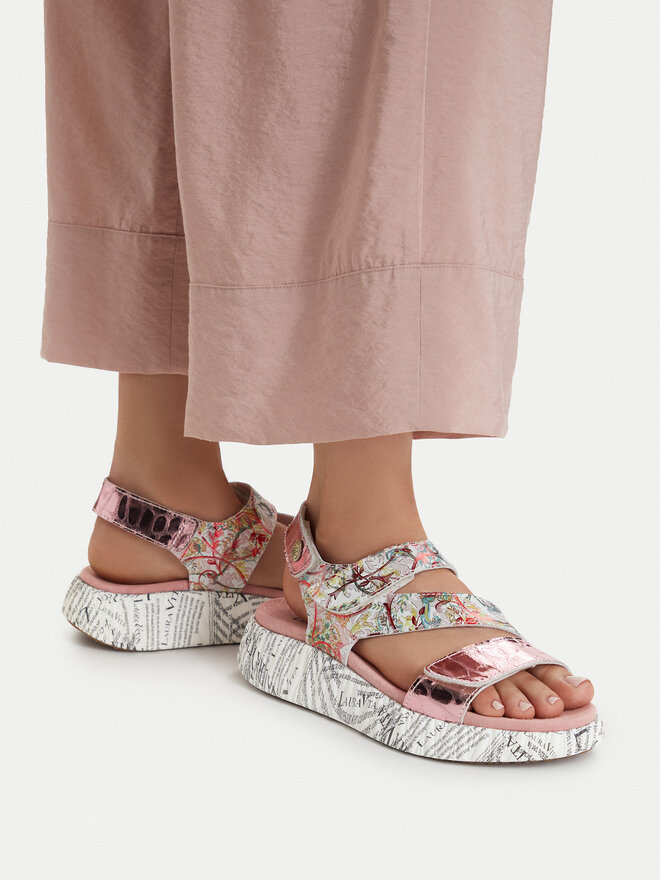 Laura Vita Sandalen Laura Vita Nikito 19 Rosa