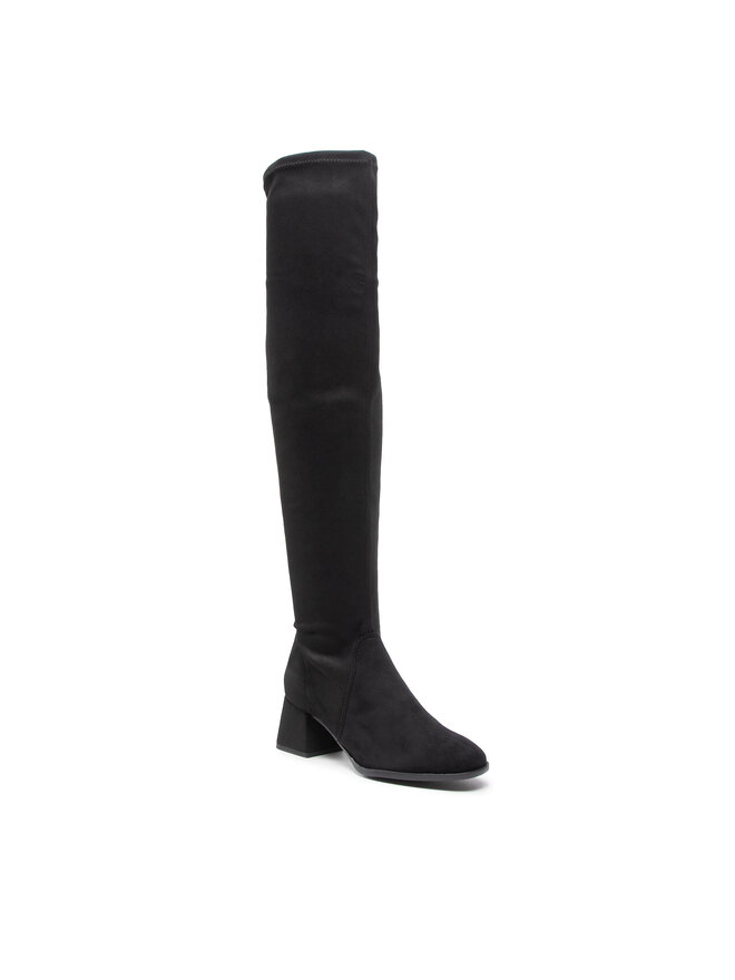 Tamaris Čizme preko koljena Tamaris 1-25544-29 Crna