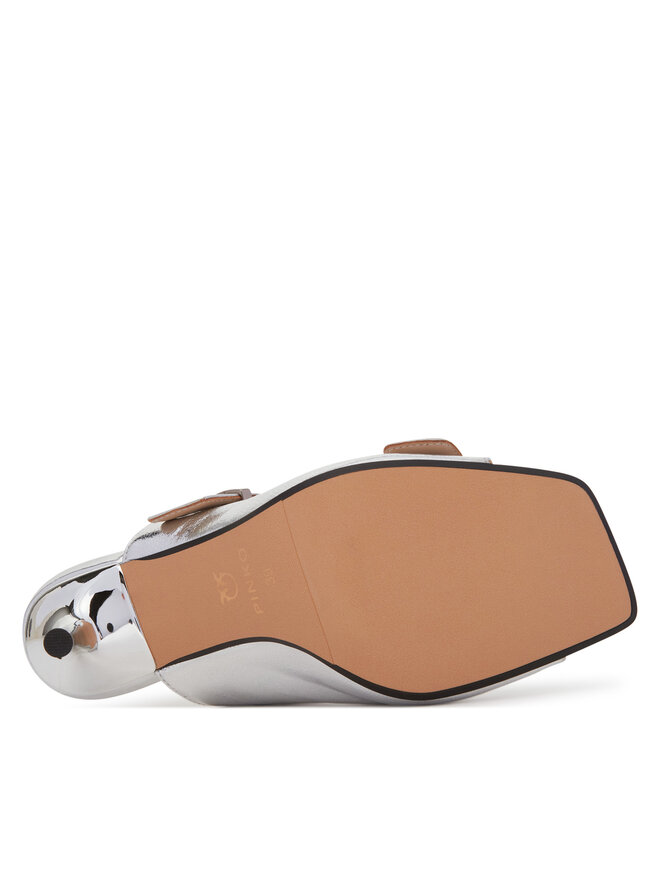 PINKO Παντόφλες PINKO Lisa 13 SD0309 P049 Ασημί