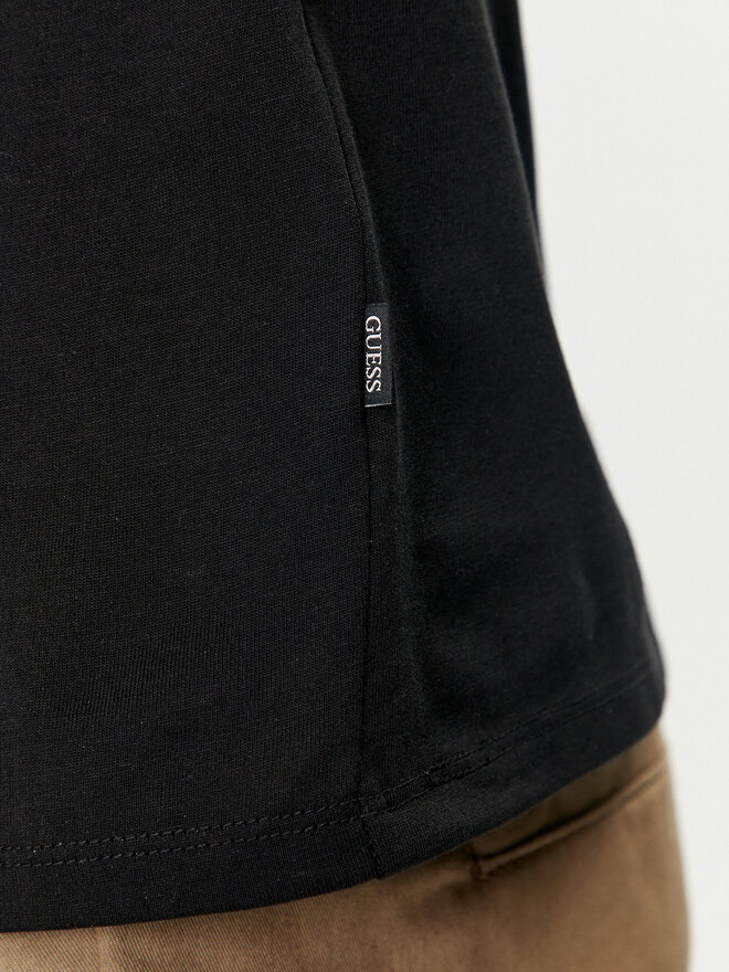 Guess Jeans Guess Jeans Camiseta M4YI52 K8HM0 Negro Regular Fit