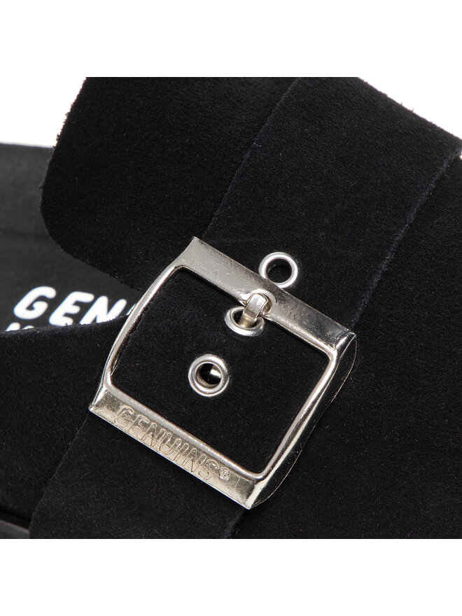 Genuins Papucs Genuins Izar G104344 Fekete