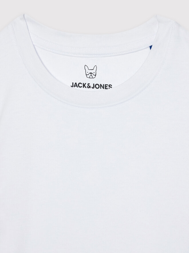 Jack&Jones Junior Jack&Jones Junior Футболка Organic Basic 12158433 Білий Regular Fit