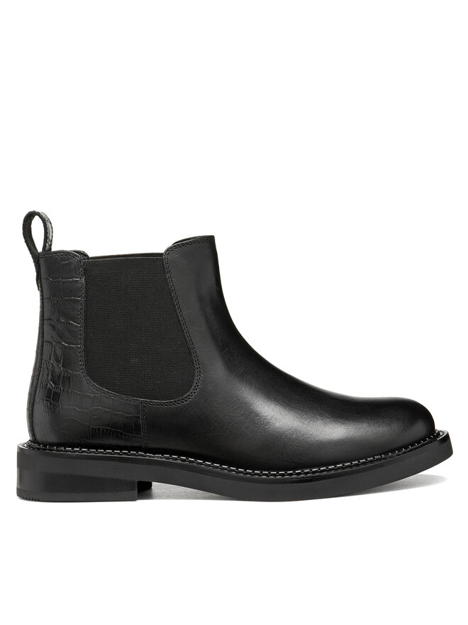 Geox Klassische Stiefeletten Geox D Serilda D66WYA 4340 C9999 Schwarz