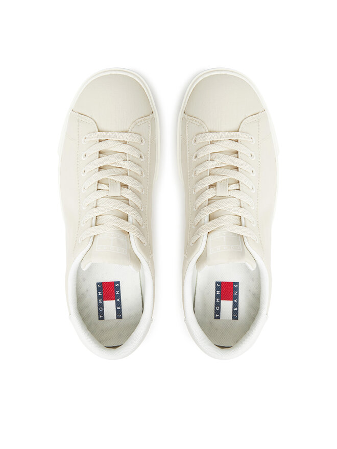 Tommy Jeans Sneakersy Tommy Jeans Tjw Flatform Sneaker EN0EN02819 Beżowy