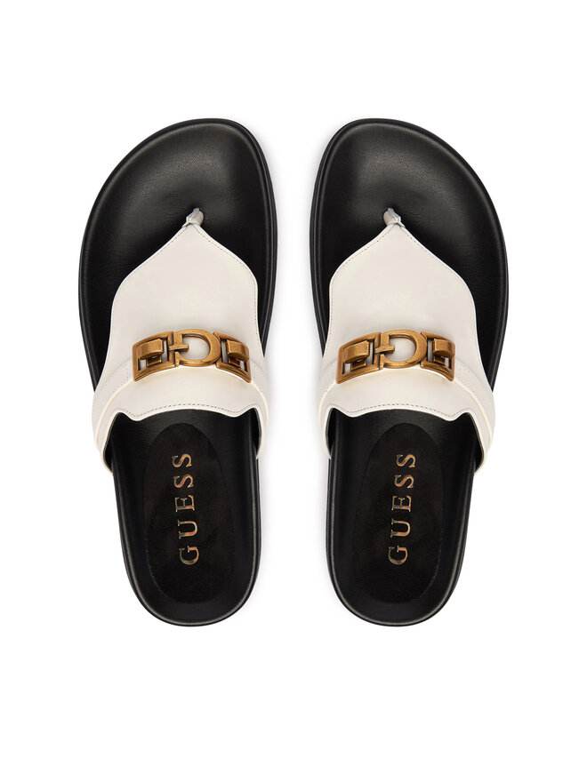 Guess В'єтнамки Guess FLJFRR LEA03 Білий