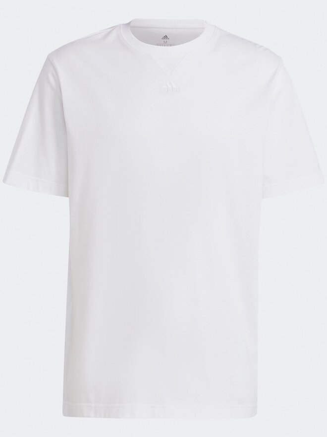 adidas adidas Marškinėliai ALL SZN IC9788 Balta Loose Fit